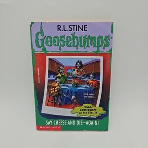 R.L. Stine Goosebumps Say Cheese‎ And Die-Again! #44 June 1996